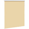 Vidaxl rolgordijn verduisterend 130x130 cm stofbreedte 126,6 cm beige