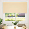 Vidaxx estor enrollable opaco 165x130 cm ancho de tela 161,6 cm beige