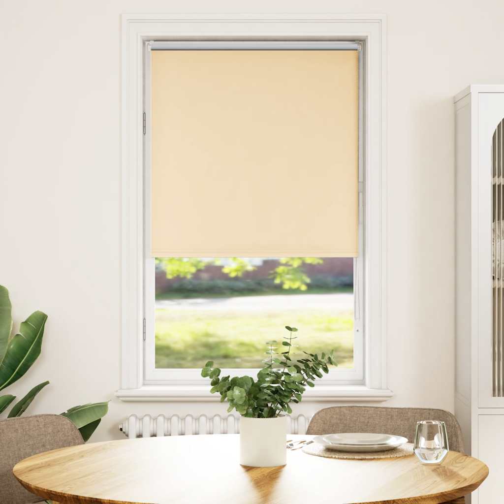 Vidaxl rolgordijn verduisterend 80x150cm stofbreedte 75,7 cm polyester
