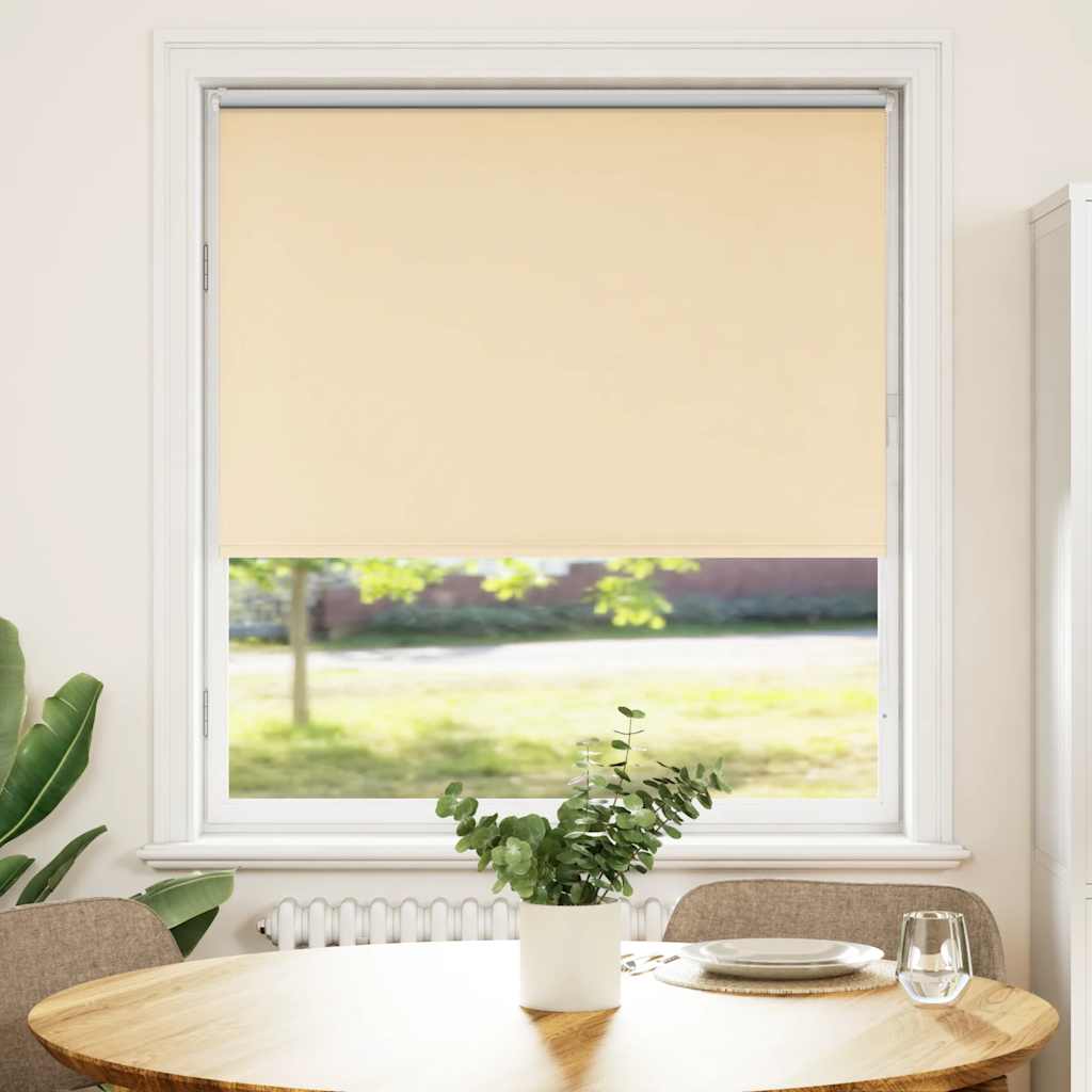 Vidaxl rolgordijn verduisterend 95x150cm stofbreedte 90,7 cm polyester