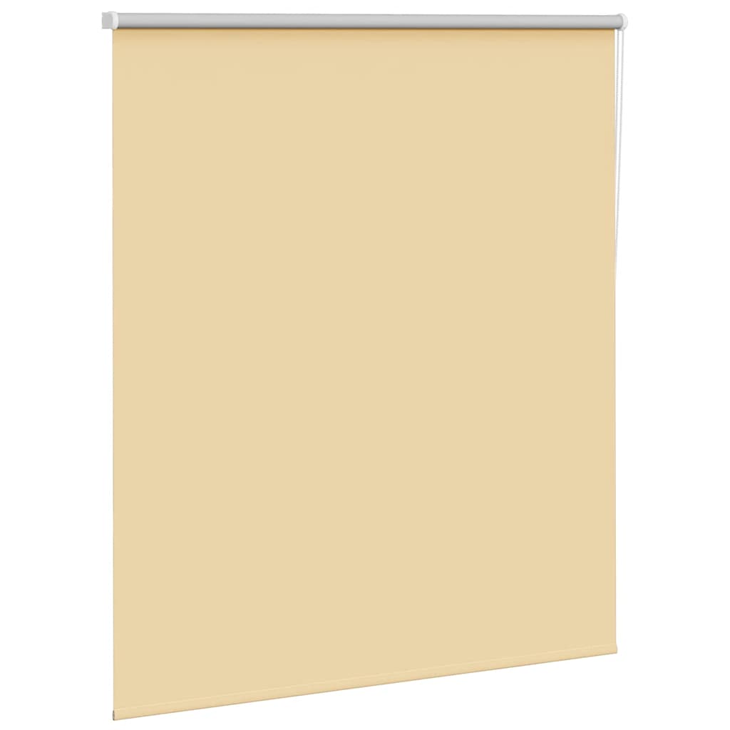 Vidaxx estor enrollable opaco 125x150 cm ancho de tela 121,6 cm beige