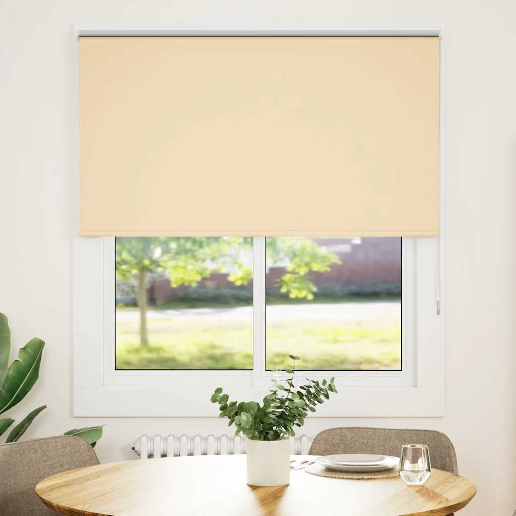 Tenda a rullo oscurante Vidaxx 140x150 cm larghezza tessuto 136,6 cm beige