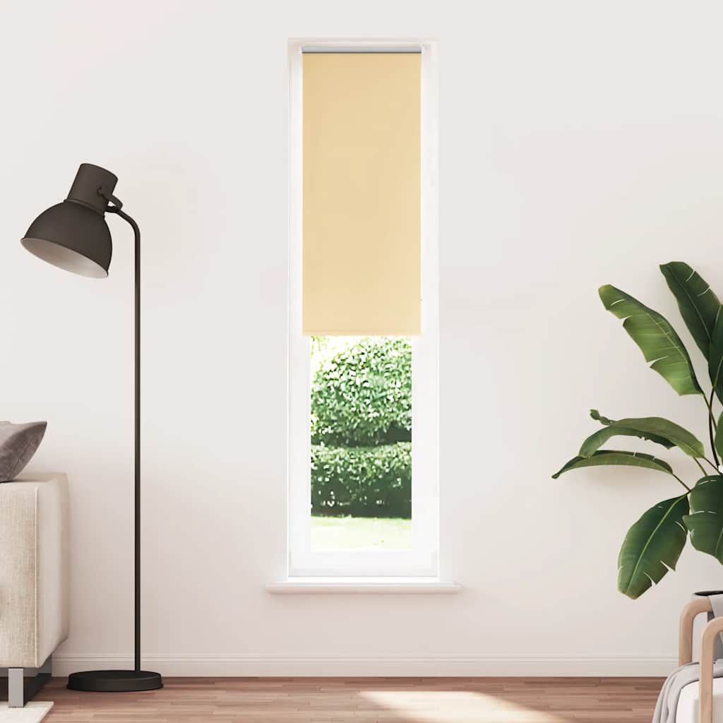Vidaxl rolgordijn verduisterend 50x210cm stofbreedte 45,7 cm polyester