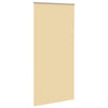 Vidaxx estor enrollable opaco 115x210 cm ancho de tela 110,7 cm beige