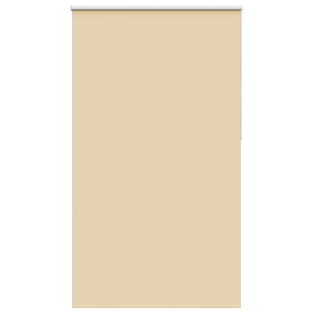 Vidaxx estor enrollable opaco 130x210 cm ancho de tela 126,6 cm beige