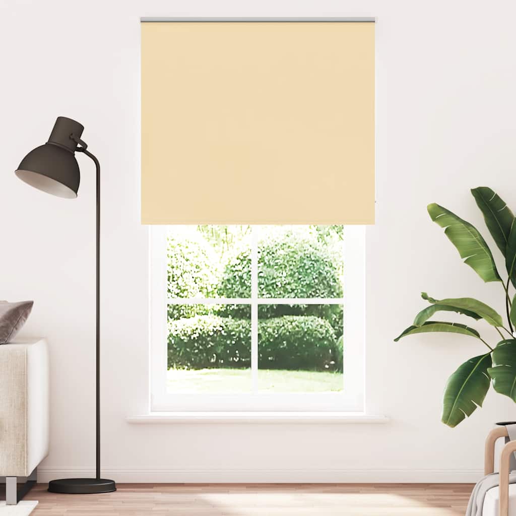 Tenda a rullo oscurante Vidaxx 140x210 cm larghezza tessuto 136,6 cm beige