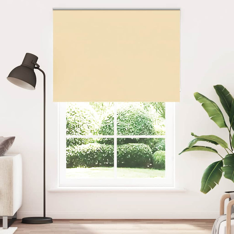 Vidaxx estor enrollable opaco 150x210 cm ancho de tela 146,6 cm beige