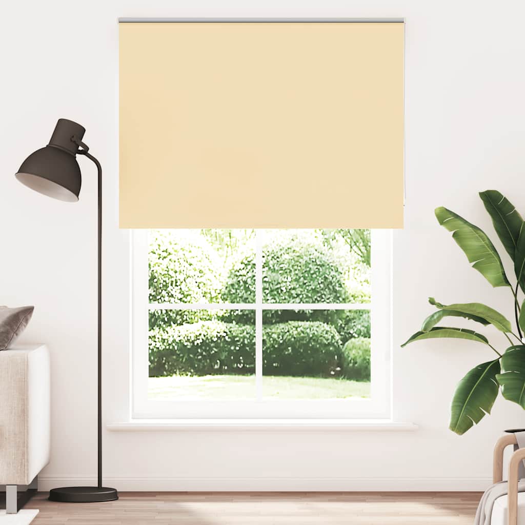 Tenda a rullo oscurante Vidaxx 145x230 cm larghezza tessuto 141,6 cm beige