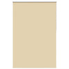 Vidaxx estor enrollable opaco 155x230 cm ancho de tela 151,6 cm beige