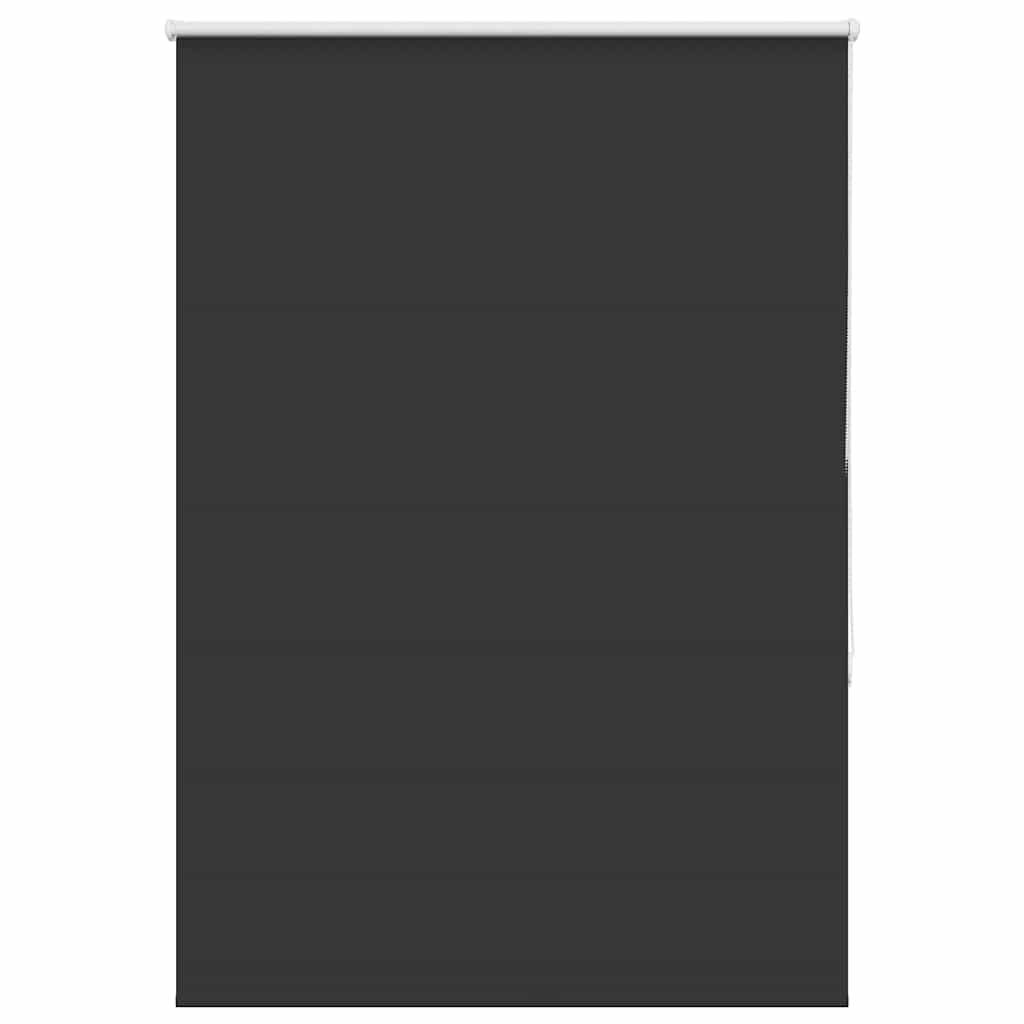 Tenda a rullo oscurante Vidaxx 115x130 cm larghezza tessuto 110,7 cm nero