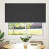 Tenda a rullo oscurante Vidaxx 145x150 cm larghezza tessuto 141,6 cm nero