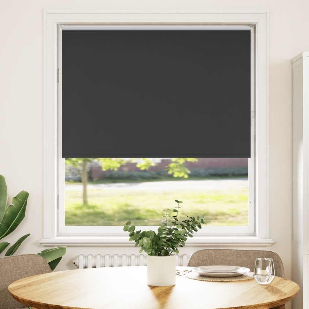 Tenda a rullo oscurante Vidaxx 105x175 cm larghezza tessuto 100,7 cm nero