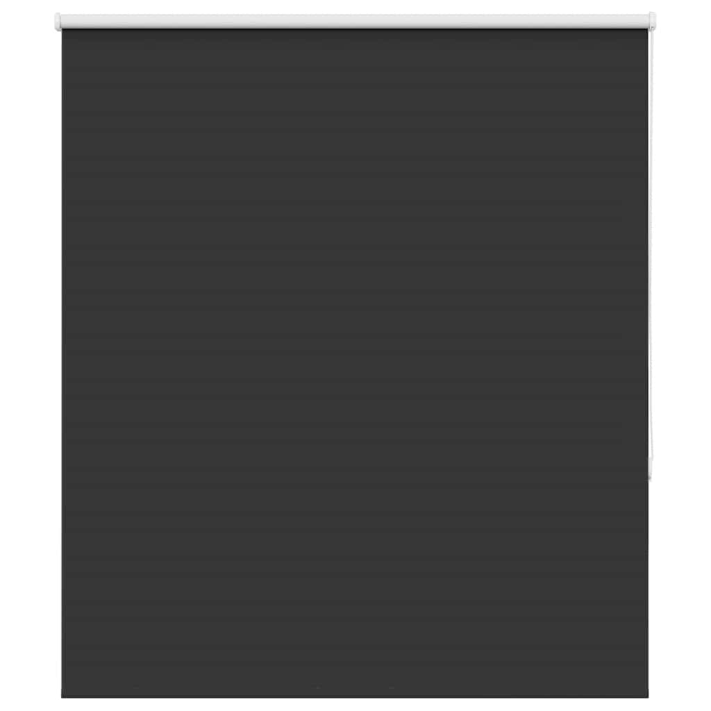 Vidaxx estor enrollable opaco 125x175 cm ancho de tela 121,6 cm negro