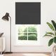 Tenda a rullo oscurante Vidaxx 130x210 cm larghezza tessuto 126,6 cm nero
