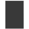 Vidaxx estor enrollable opaco 160x210 cm ancho de tela 156,6 cm negro