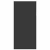 Vidaxx estor enrollable opaco 110x230 cm ancho de tela 105,7 cm negro