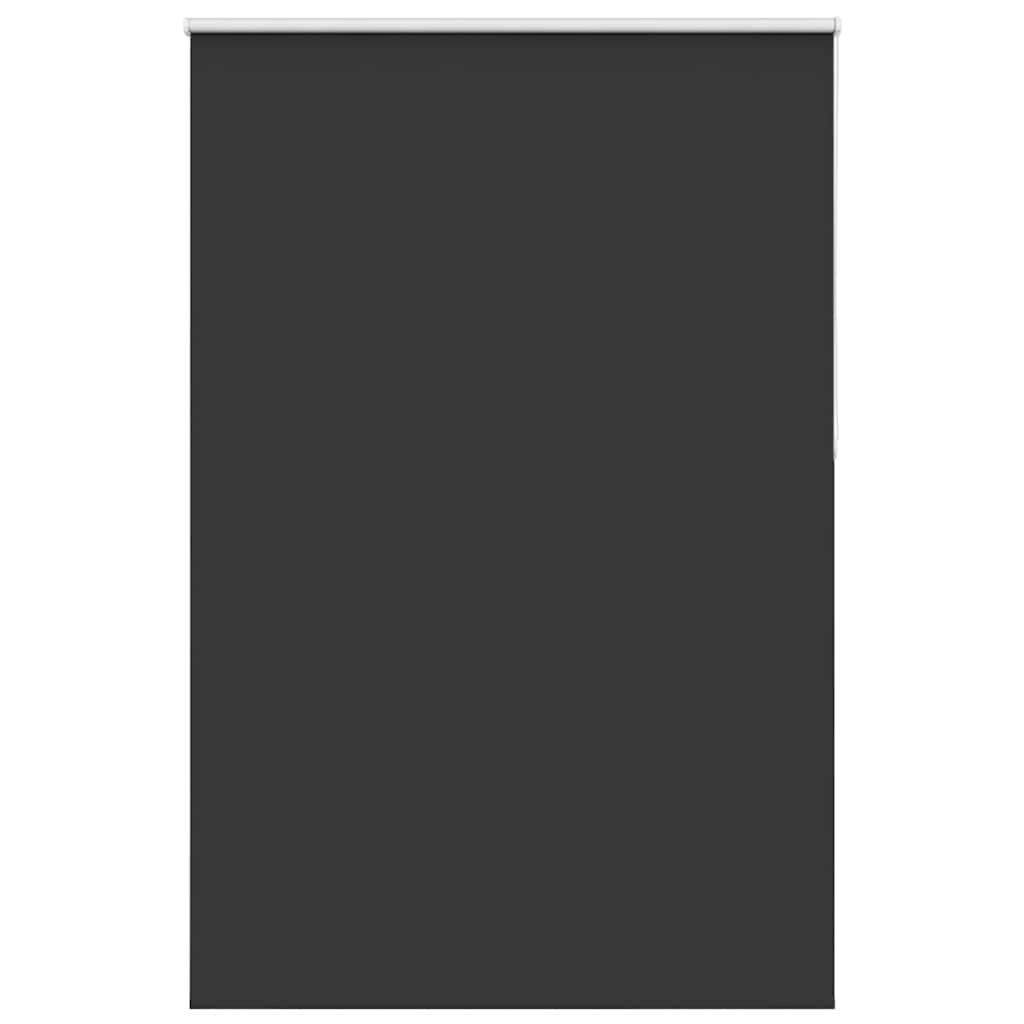 Vidaxx estor enrollable opaco 160x230 cm ancho de tela 156,6 cm negro