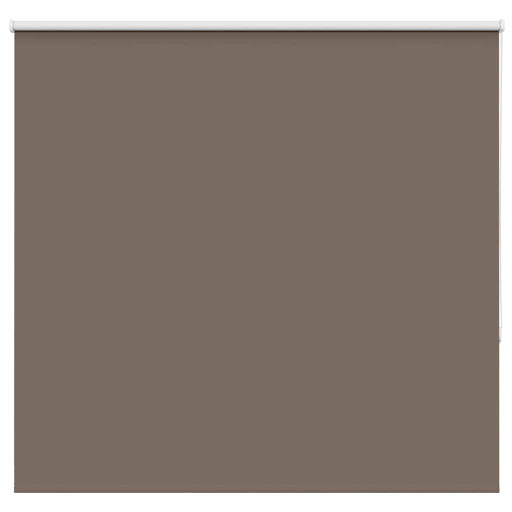 Vidaxx estor enrollable opaco café 165x130 cm ancho de tela 161,6 cm
