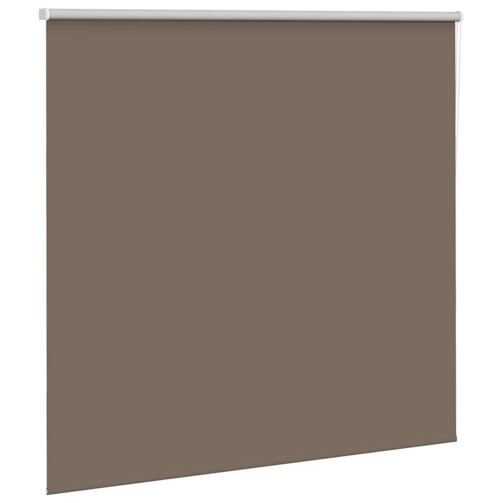 Vidaxx estor enrollable opaco café 165x130 cm ancho de tela 161,6 cm