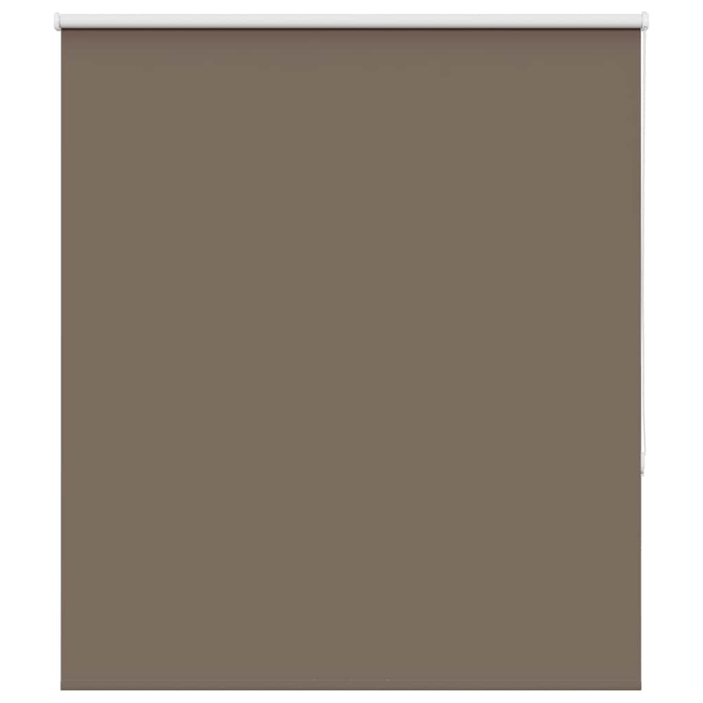 Vidaxx estor enrollable opaco café 140x150 cm ancho de tela 136,6 cm