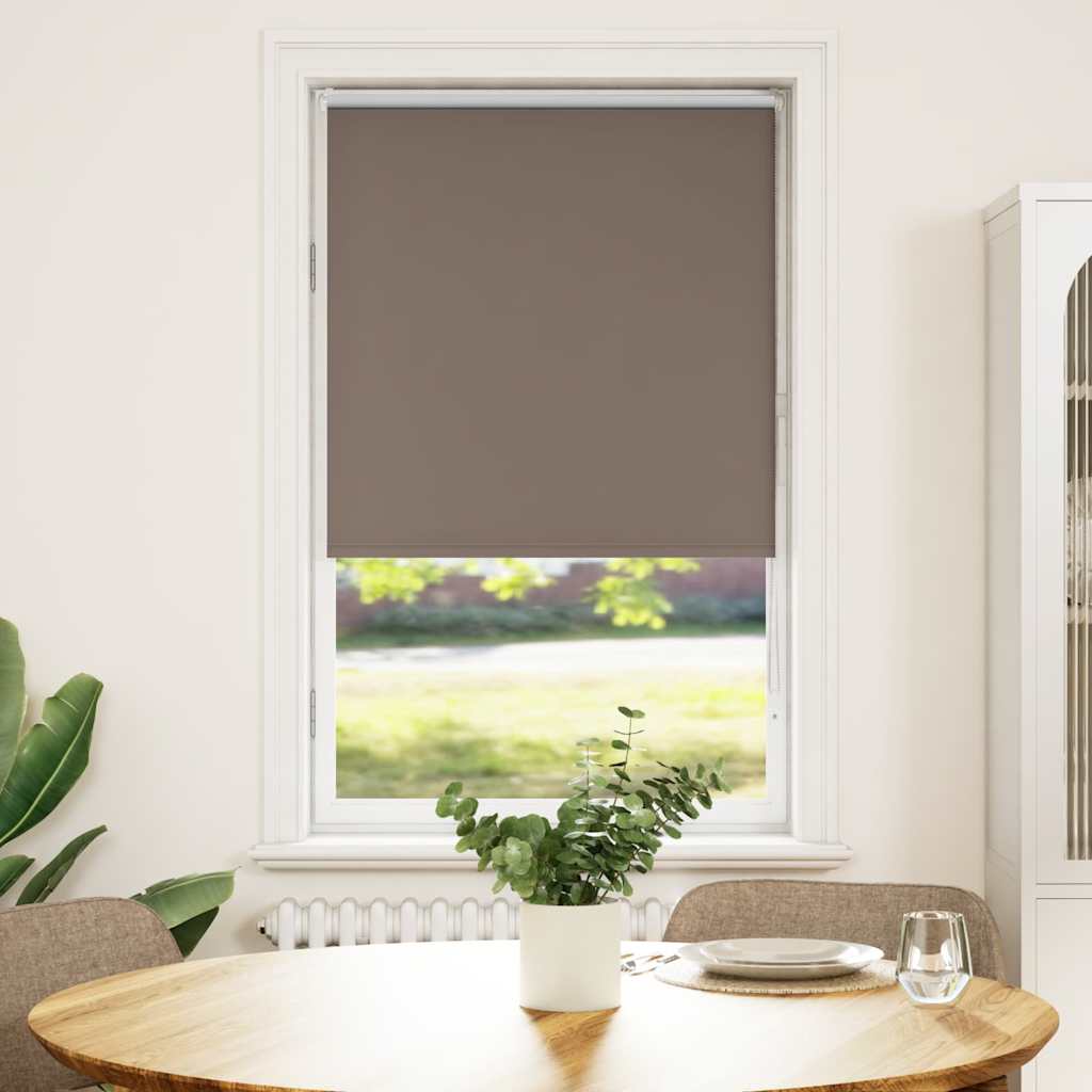 Tenda a rullo oscurante Vidaxx caffè 80x175 cm, larghezza telo 75,7 cm