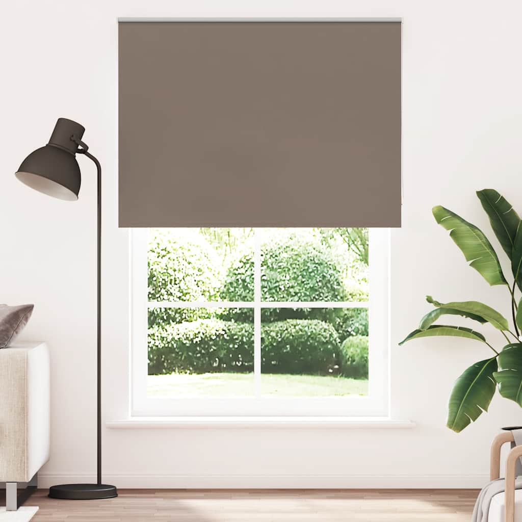 Tenda a rullo oscurante Vidaxx caffè 145x210 cm larghezza tessuto 141,6 cm
