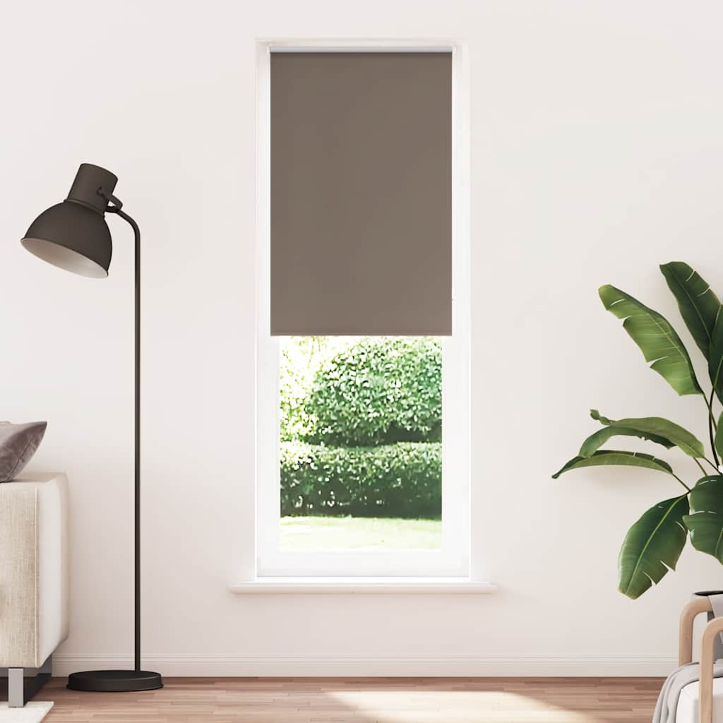 Tenda a rullo oscurante Vidaxx caffè 80x230 cm, larghezza telo 75,7 cm