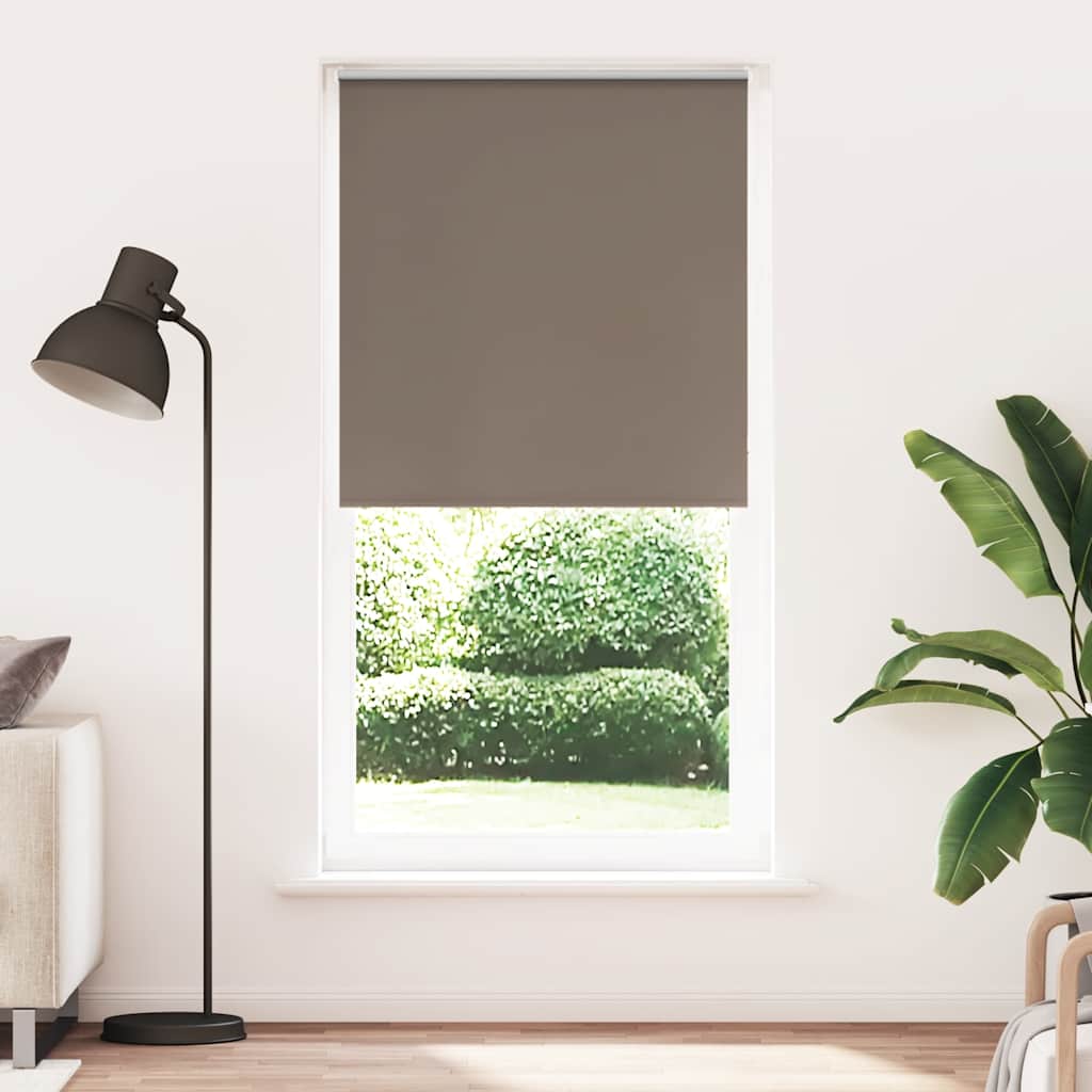 Tenda a rullo oscurante Vidaxx caffè 105x230 cm larghezza tessuto 100,7 cm