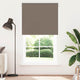 Tenda a rullo oscurante Vidaxx caffè 130x230 cm larghezza tessuto 126,6 cm