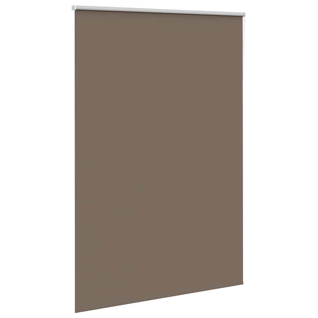 Vidaxx estor enrollable opaco café 150x230 cm ancho de tela 146,6 cm