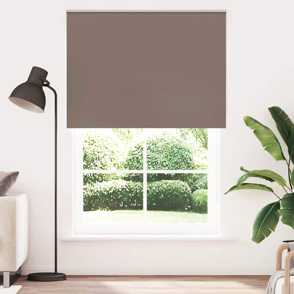 Tenda a rullo oscurante Vidaxx caffè 160x230 cm larghezza tessuto 156,6 cm