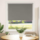 Tenda a rullo oscurante Vidaxx 105x130 cm larghezza tessuto 100,7 cm grigio