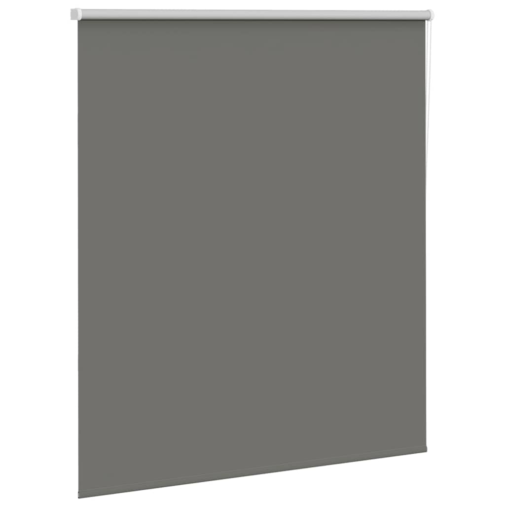 Vidaxx estor enrollable opaco 135x130 cm ancho de tela 131,6 cm gris