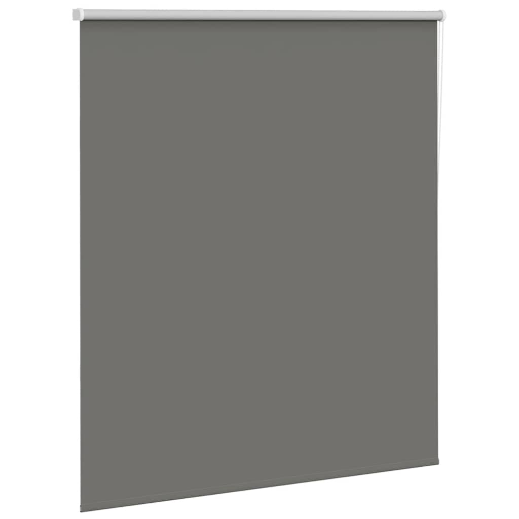 Vidaxx estor enrollable opaco 125x150 cm ancho de tela 121,6 cm gris