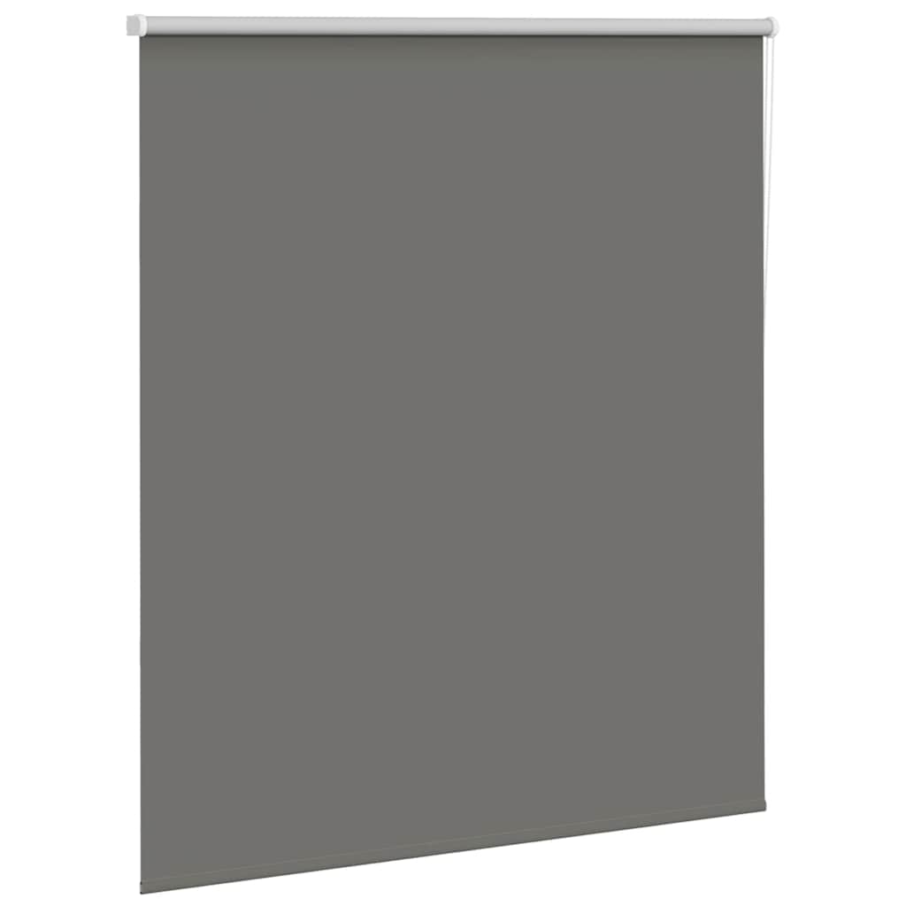 Vidaxx estor enrollable opaco 135x175 cm ancho de tela 131,6 cm gris
