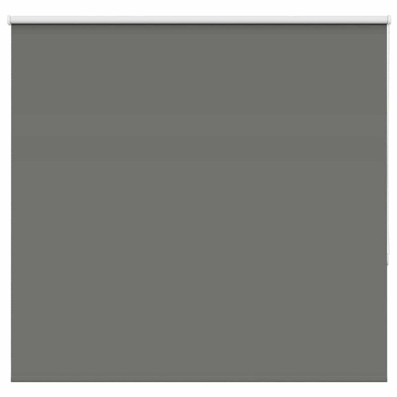 Vidaxx estor enrollable opaco 145x175 cm ancho de tela 141,6 cm gris