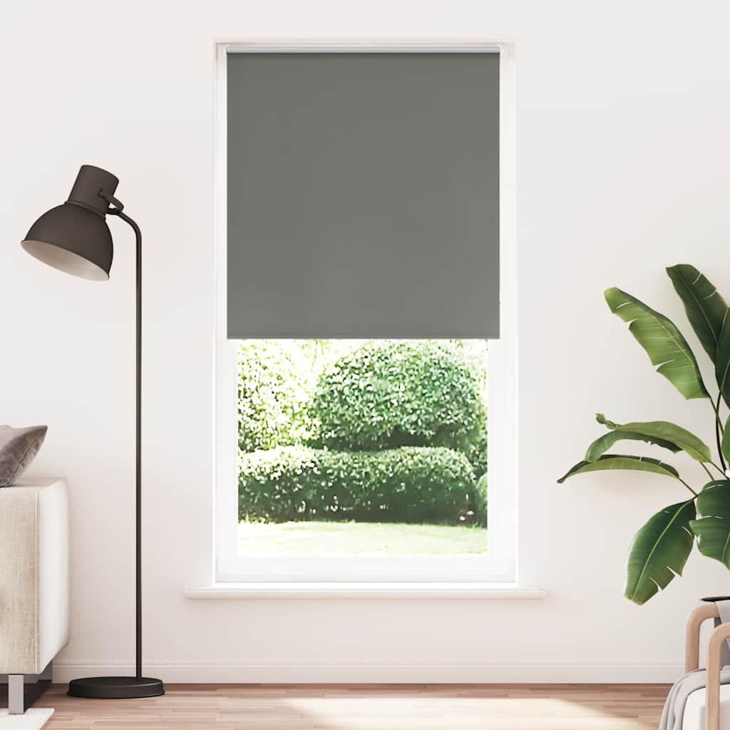 Tenda a rullo oscurante Vidaxx 105x210 cm larghezza tessuto 100,7 cm grigio