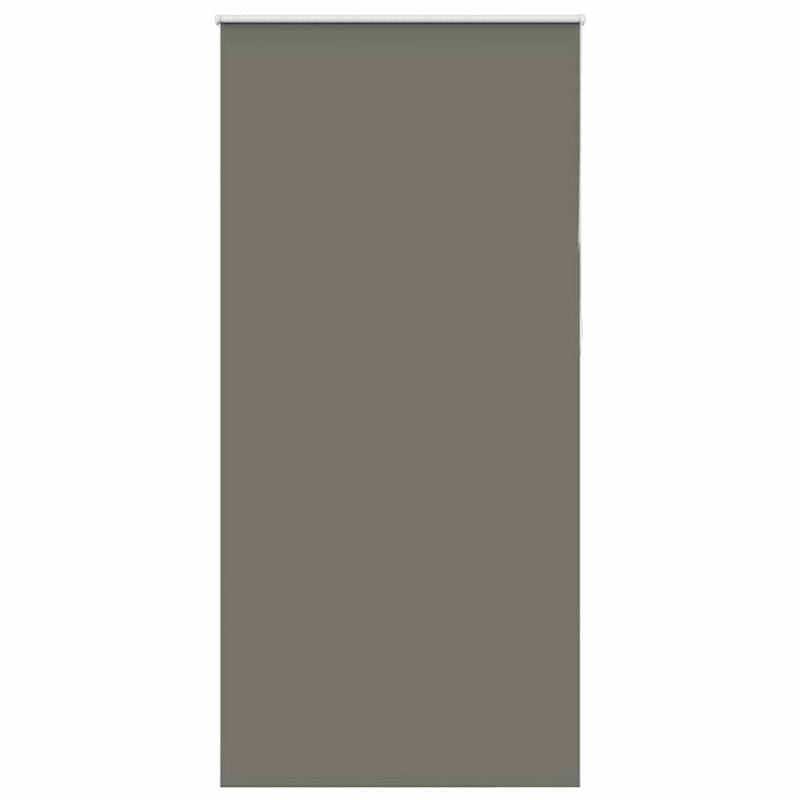Vidaxx estor enrollable opaco 115x210 cm ancho de tela 110,7 cm gris