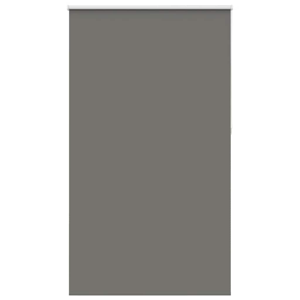 Vidaxx estor enrollable opaco 125x210 cm ancho de tela 121,6 cm gris
