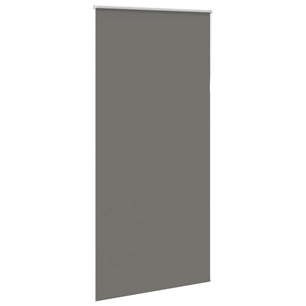Vidaxx estor enrollable opaco 115x230 cm ancho de tela 110,7 cm gris