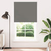 Vidaxx estor enrollable opaco 120x230 cm ancho de tela 116,6 cm gris