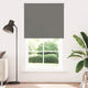 Vidaxx estor enrollable opaco 120x230 cm ancho de tela 116,6 cm gris
