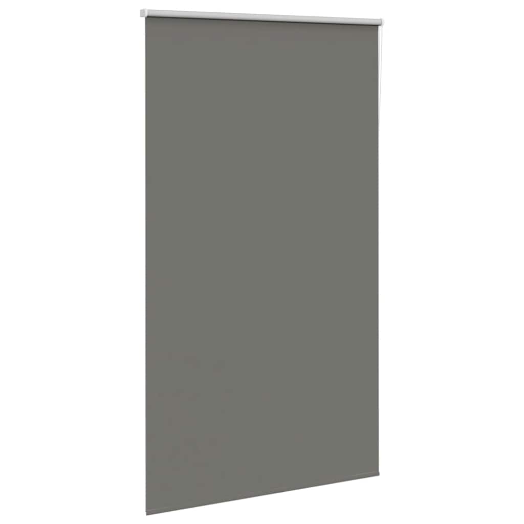 Vidaxx estor enrollable opaco 130x230 cm ancho de tela 126,6 cm gris