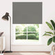 Vidaxx estor enrollable opaco 150x230 cm ancho de tela 146,6 cm gris