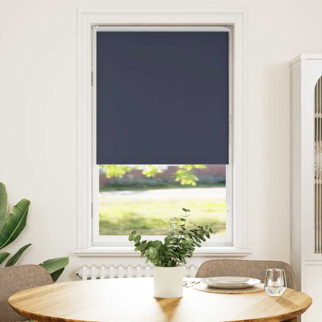 Vidaxl rolgordijn verduisterend 80x130cm stofbreedte 75,7 cm polyester