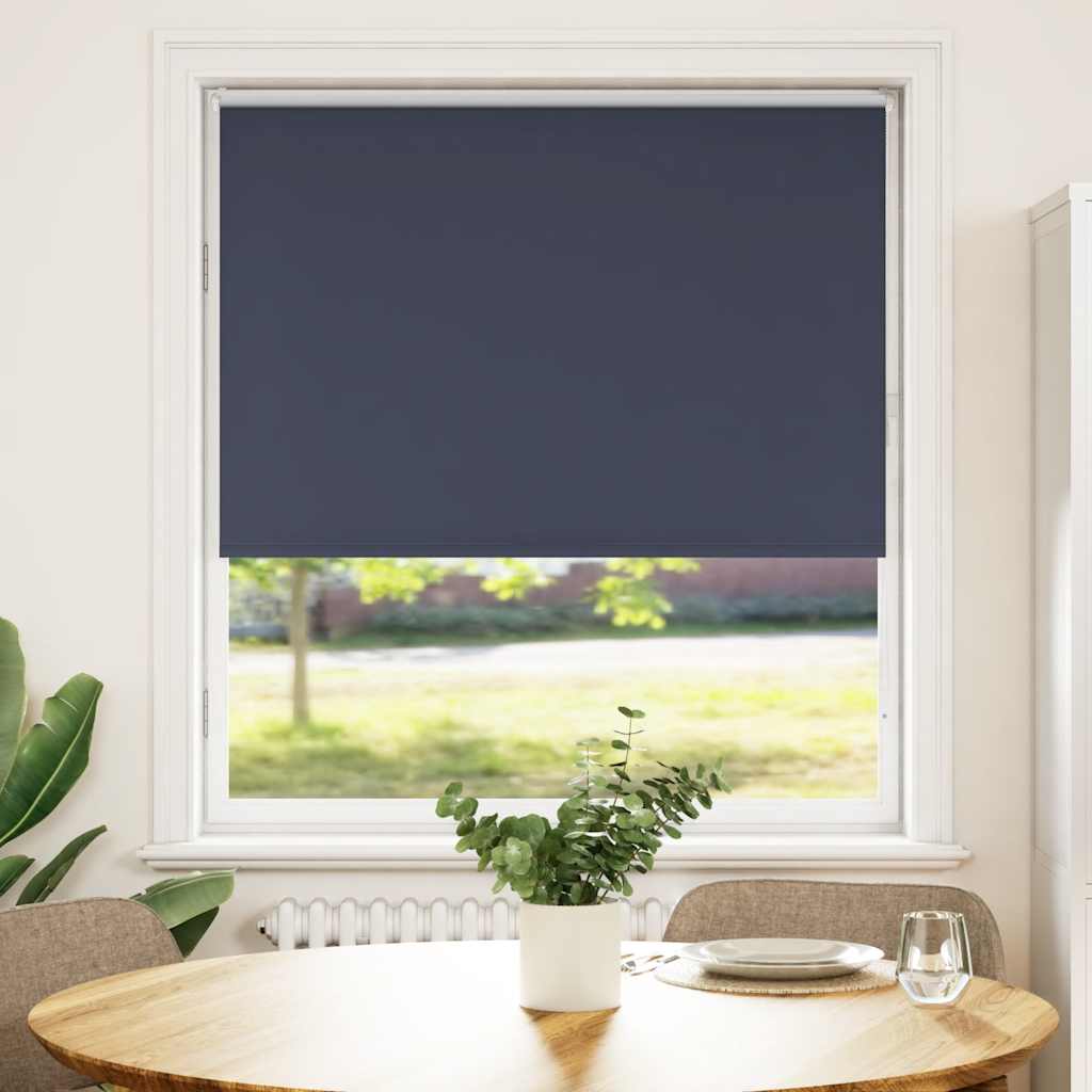Vidaxl rolgordijn verduisterend 90x130cm stofbreedte 85,7 cm polyester