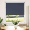 Tenda a rullo oscurante Vidaxx 105x130 cm larghezza tessuto 100,7 cm blu