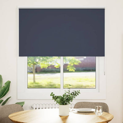 Vidaxl rolgordijn verduisterend 140x130 cm stofbreedte 136,6 cm blauw