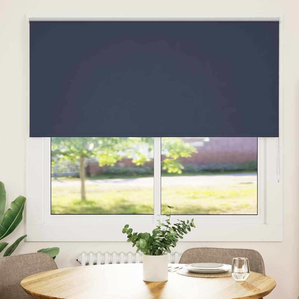 Tenda a rullo oscurante Vidaxx 160x130 cm larghezza tessuto 156,6 cm blu