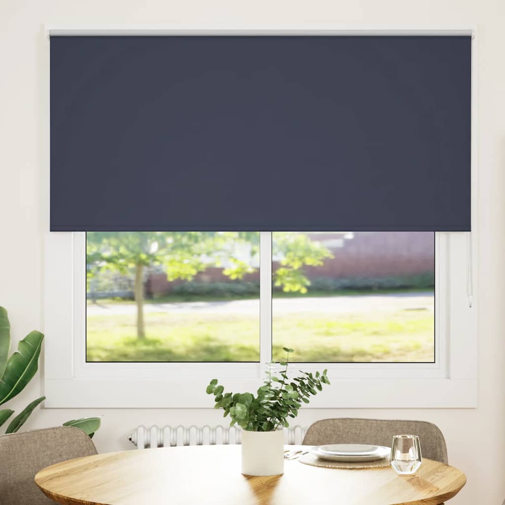 Tenda a rullo oscurante Vidaxx 150x175 cm larghezza tessuto 146,6 cm blu